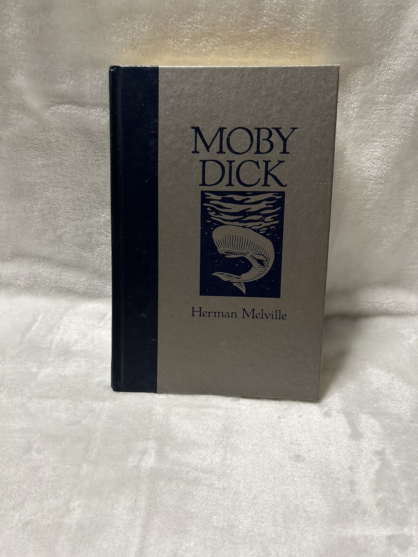 Moby Dick by Herman Melville 1989 hardcover book 