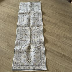 Preowned hallway rug 20x58” 