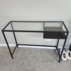 Glass Top Modern Ikea Desk 