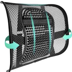 Mesh lumbar support