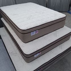 Full Size Mattress Pillow Top 12"new