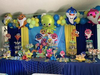 Baby shark decor 🎉