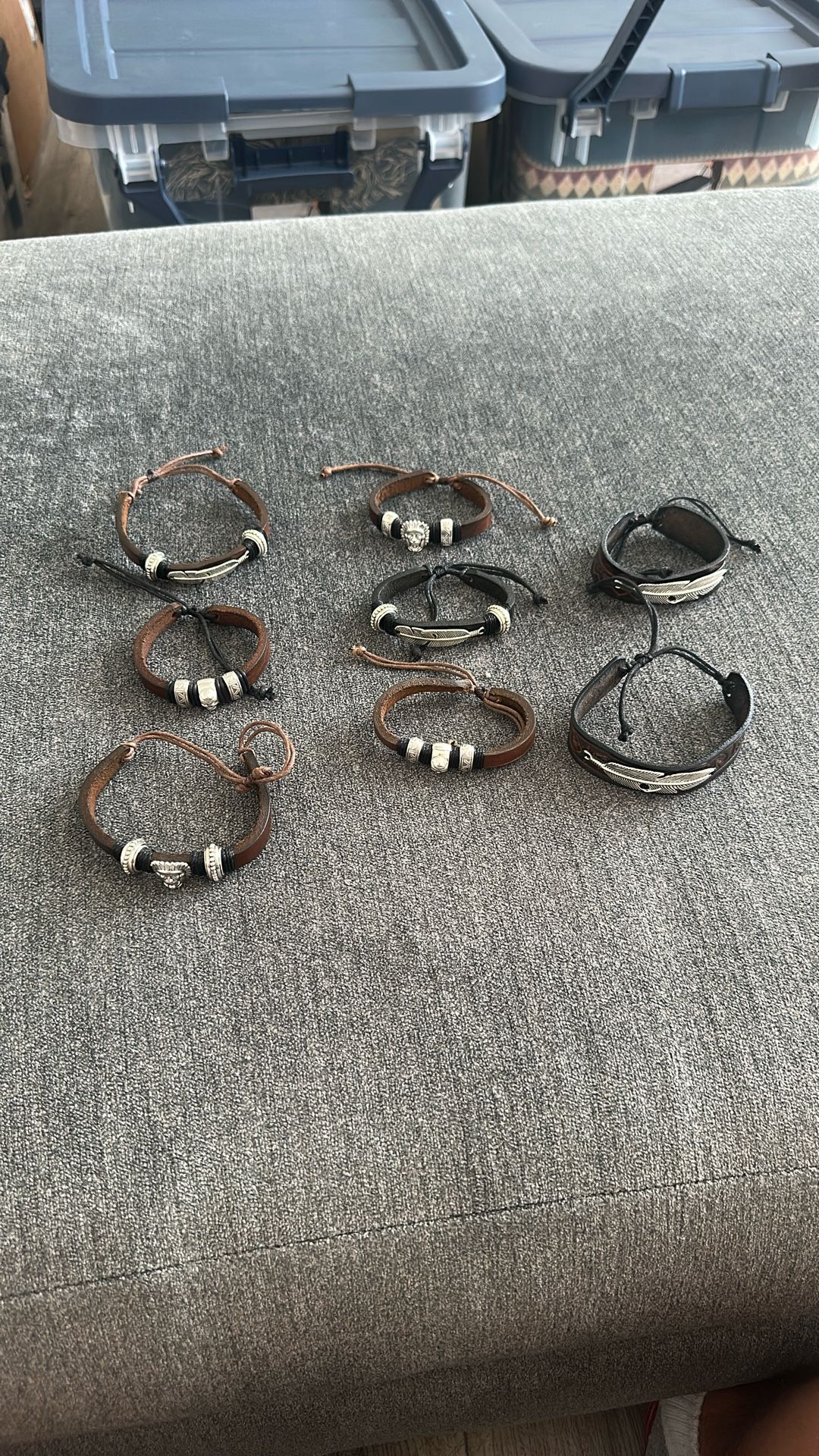 Handcrafted Andean Leather Bracelets