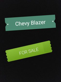 2001 Chevy Blazer