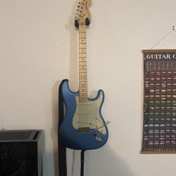 Fender American Strat Satin Lake Placid Blue