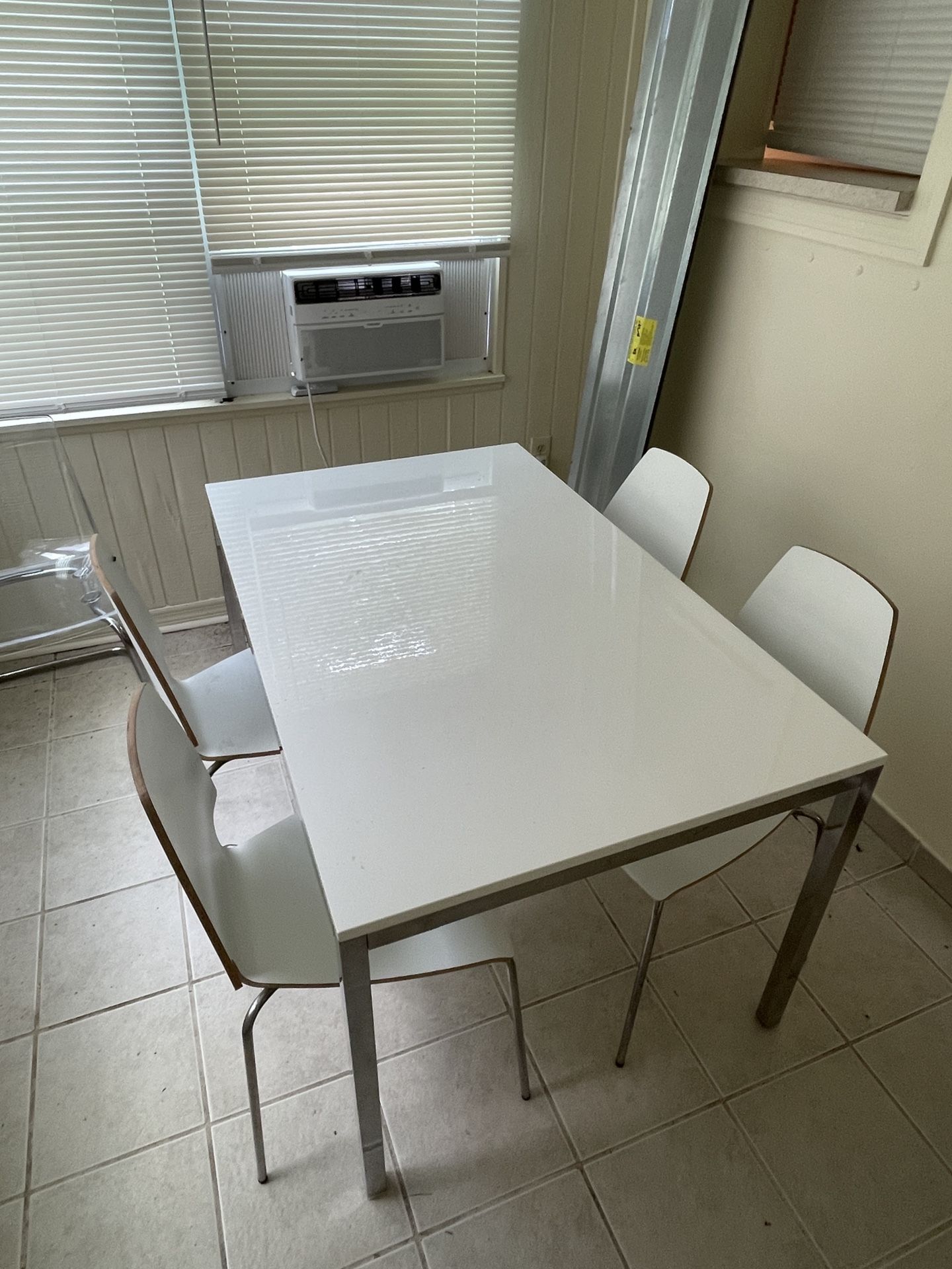 Table And 4 Chairs