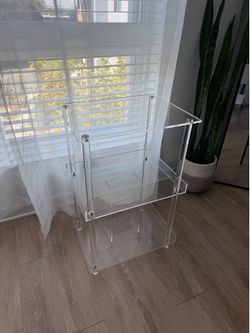Acrylic Record Player Stand