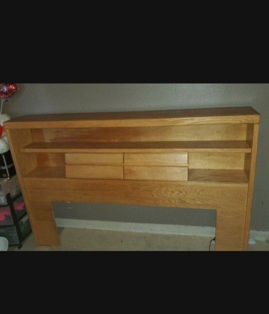 FREE full size Headboard With Sliding Doors