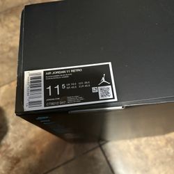 Jordan 11 Gammas 11.5