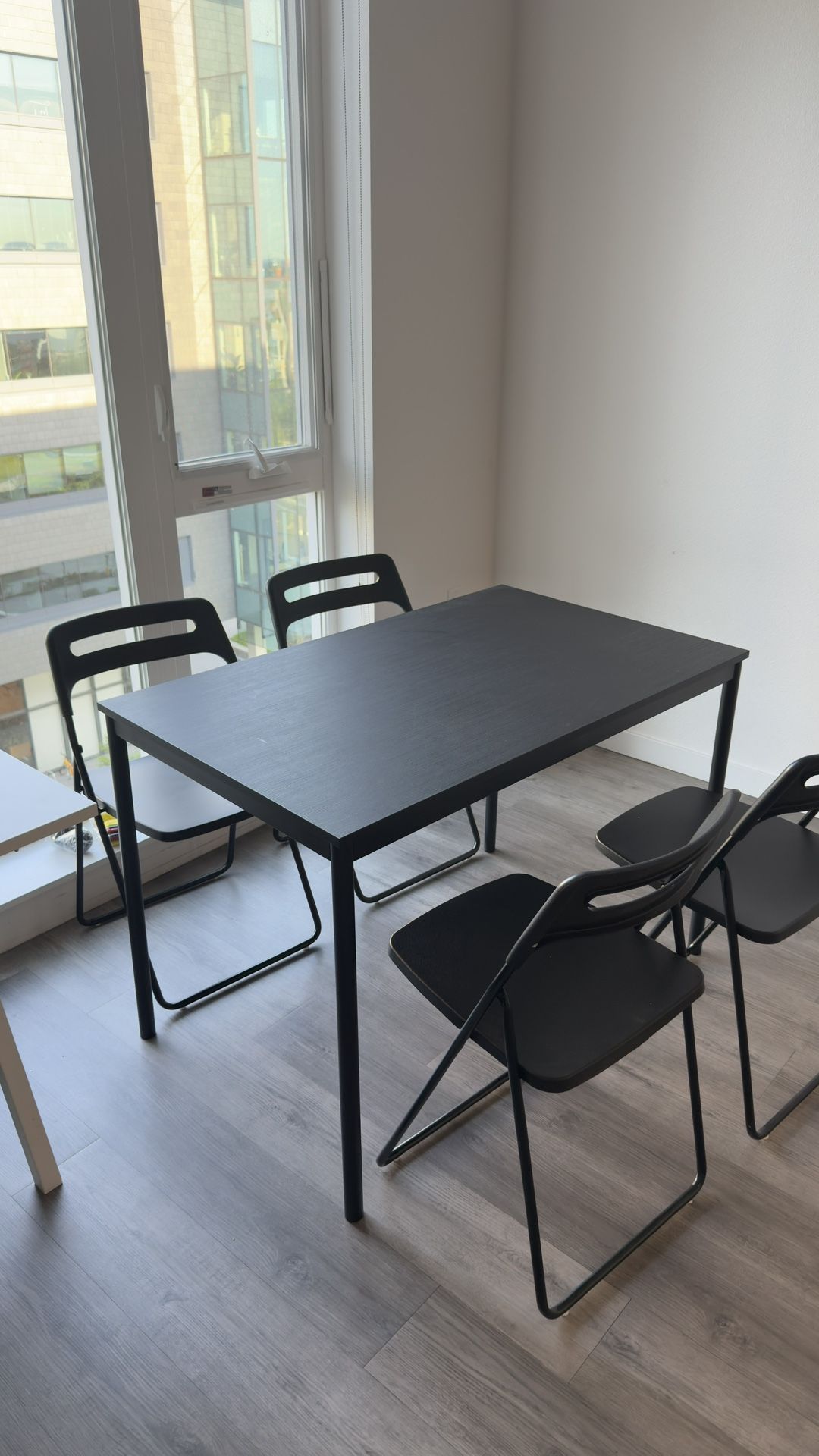 IKEA Dining Table Along With 4 Chairs