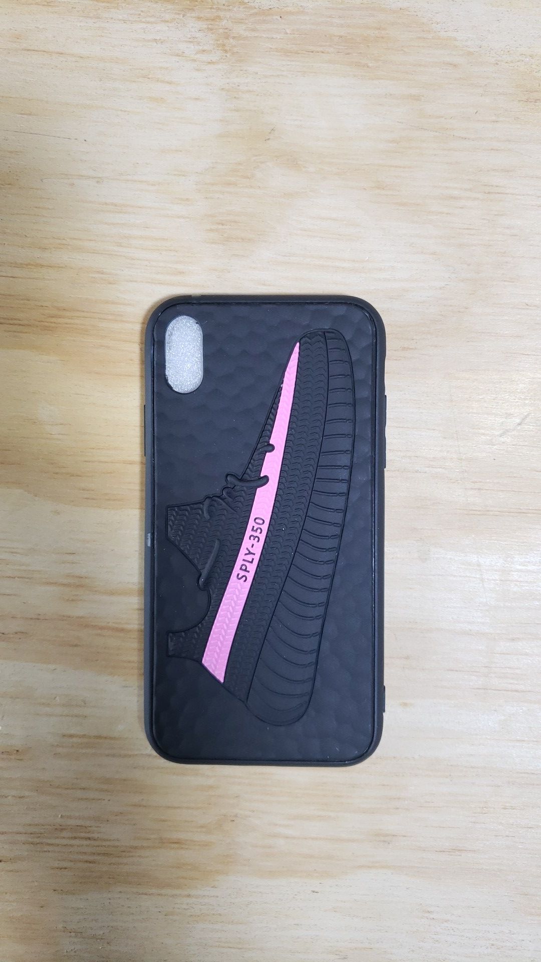 Boost 350 Case For iPhone XR Color Black and Pink