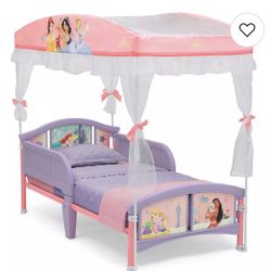 Princess Toddler Bed In Great Condition 