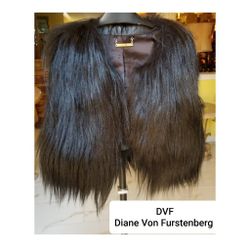 Diane Von Furstenberg Real Fur vest