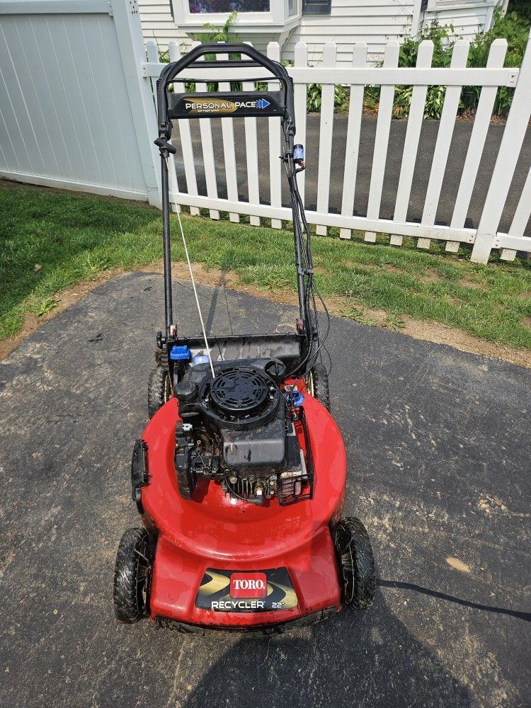Toro Mower Runs As Is No Warranty Cash Only Price $99.00
