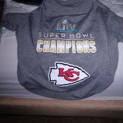 Kansas City chiefs Champions Shirt For Dogs