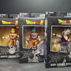 Dragon Ball Super / Super Hero - Dragon Stars Figures Bundle - New/Sealed