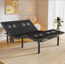 NEW FULL SIZE Adjustable Bed Frame with MASSAGE - Still In Packaging