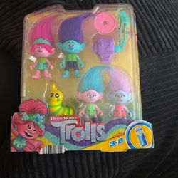 Fisher-Price DreamWorks Trolls Figure Multipack