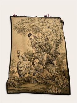 Vintage French Style Wall Tapestry