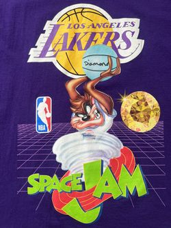 Diamond Supply Co x Space Jam 2 LA Los Angeles Lakers Taz Graphic