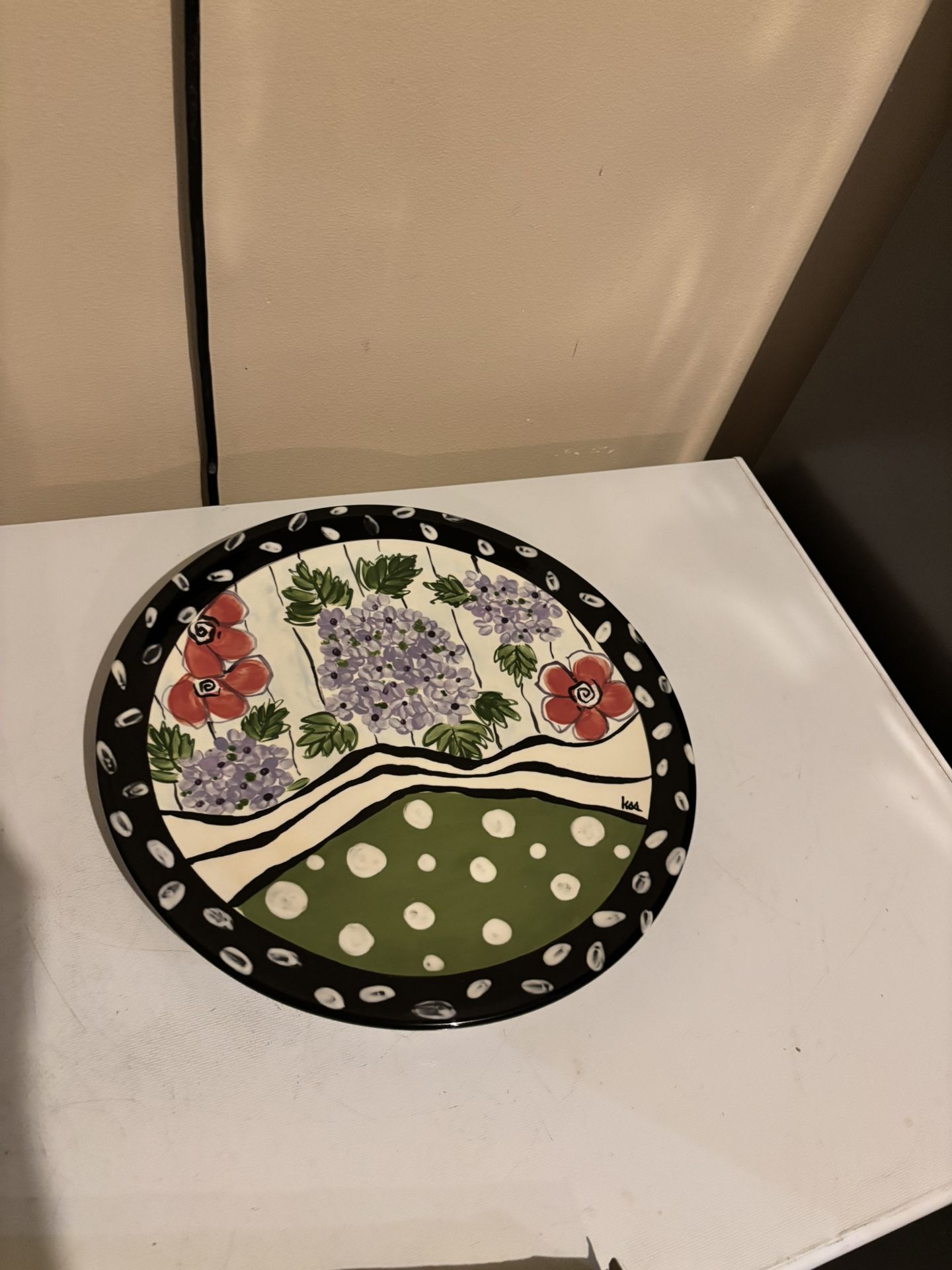 Vintage Decorative Plate