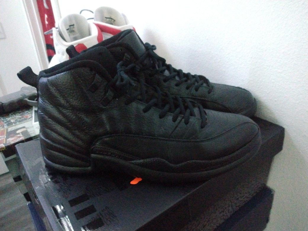 Jordan 12 Taxi To Black Cat Custom