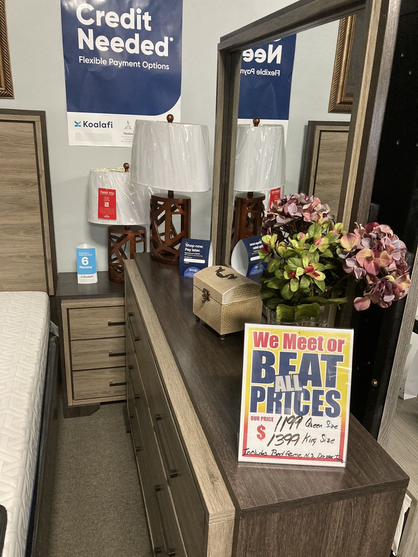 ON SALE NOW‼️ Beautiful King or Queen Bedroom Set $1099🔥🤩👑