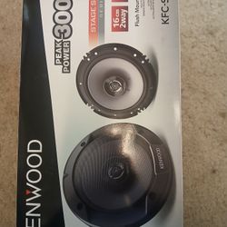 Kenwood 6 1/2" Door Speakers New In The Box