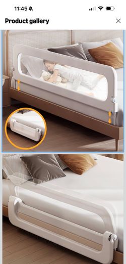 Baby bed guard rain 78”