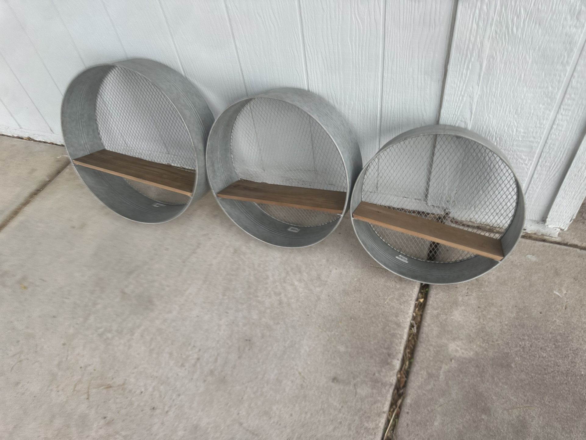 Set Of Farmhouse Shelves