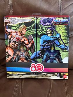 Masters of the Universe 80th Anniversary Mattel He-Man & Skeletor NEW