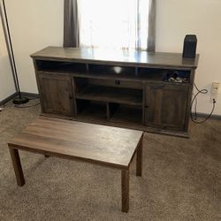 Entertainment Center Stand And Table 