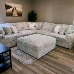 Couch Sectional ottoman 