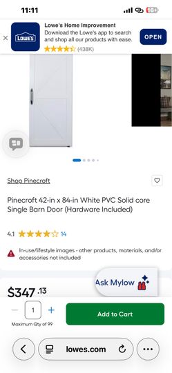 Barn yard door