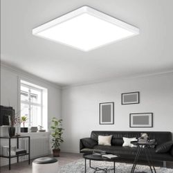 PAQUETE 6 LUCES LED DE PANEL  PLANO 2x2ft/6-PACK 2x2ft LED FLAT PANEL LIGHTS