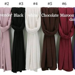 Premium Jersey Hijabs / Shawls