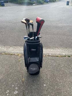 Golf Clubs and Bag