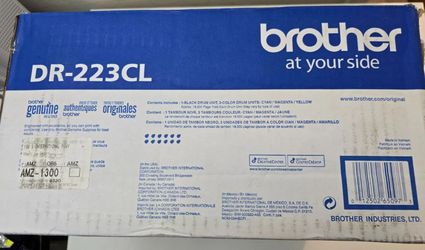 BROTHER DR-223CL DRUM UNIT SET - 18,000 PAGES 3x