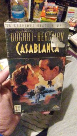 Casablanca vhs brand new!