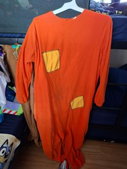Trick or treat Orange Costume Jumpsuit