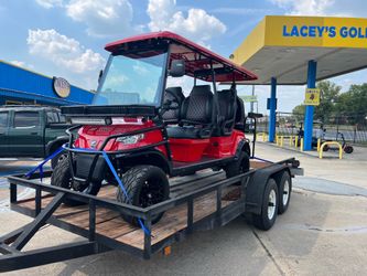 Epic Six Seater Golf Cart for sale - almost brand new garage kept