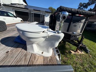 Free White Toilet