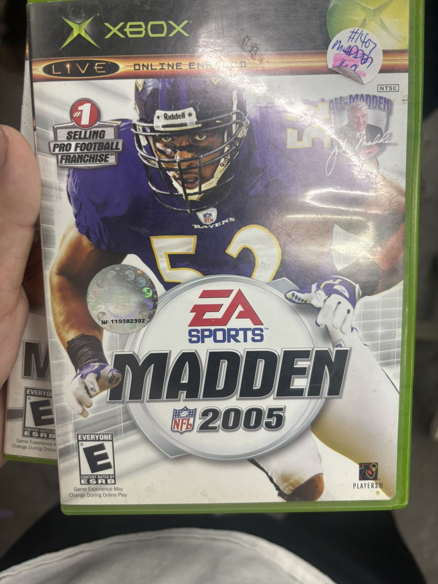 madden 2005 xbox 360