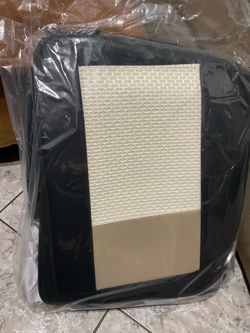 Universal car sear covers tan and black  FULL SET