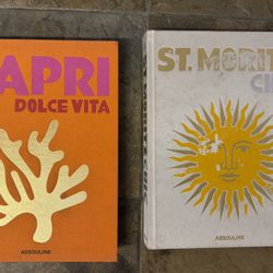 Capri and St. Moritz Assouline
