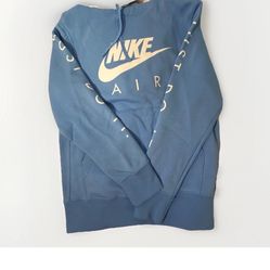Nike Air JDI Blue Hoodie Size Small 918347-040