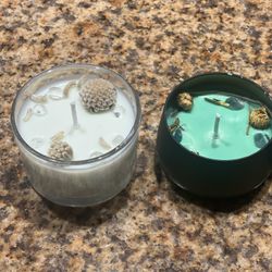 Customizable Homemade Proverb Candles