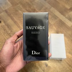 Dior Sauvage EAU DE TOILETTE 3.4oz