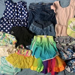 Girls Sz 6, 6/7 Lot Of 14 Summer Clothes P/up Sheepshead Bay Brooklyn NY