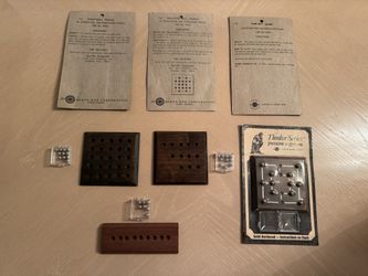 🧩 Vintage Thinker Series puzzles & games